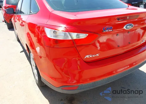 2012 Ford Focus Se from USA, damaged, VIN 1FAHP3F23CL449769